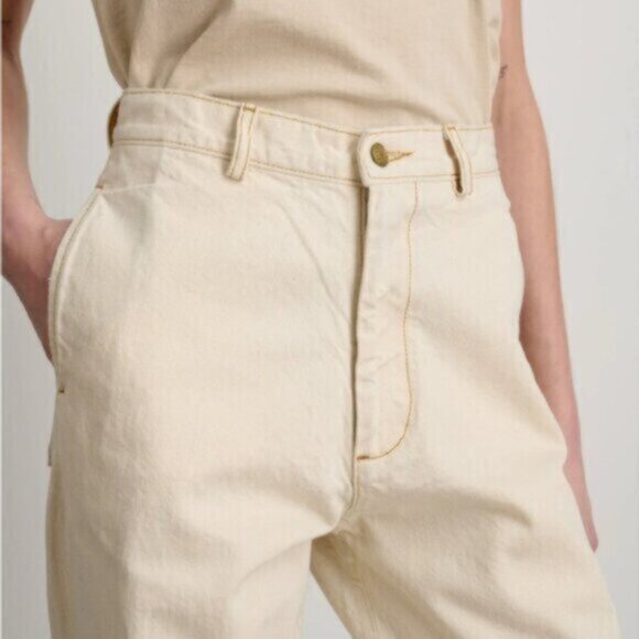 B Sides  Reworked Trouser - Clair Rinse   NEW 100% cotton   Made in USA Size 32 - Picture 16 of 16